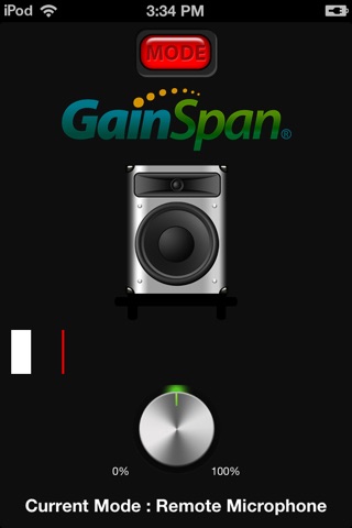 GainSpan Audio screenshot 3