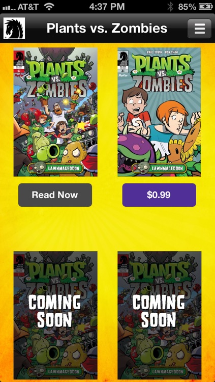 Plants vs Zombies Comics