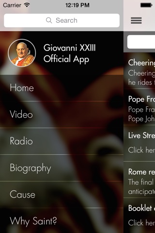 Pope John XXIII: The official App screenshot 2