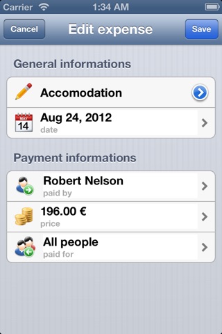 Share-a-bill (lite) screenshot 4