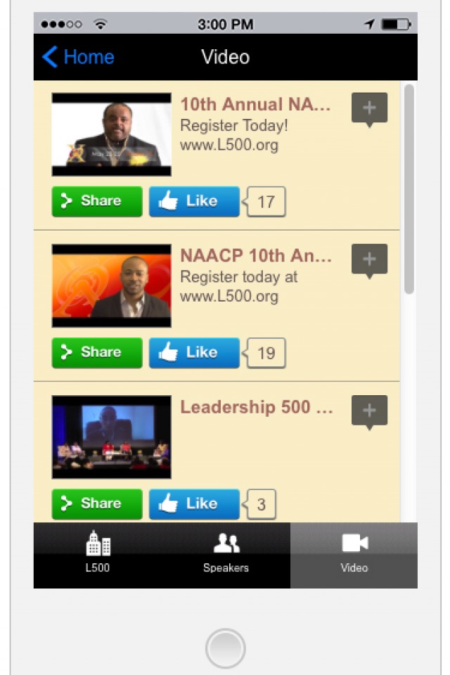 NAACP L500 App screenshot 4