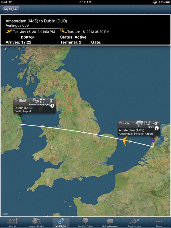 Dublin Airport + Flight Tracker