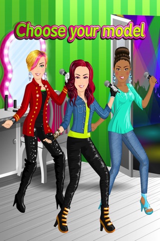Pop Star Free Dress Up game For Girls LLC screenshot 2