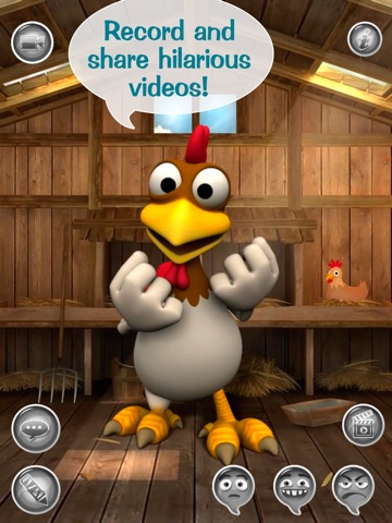 Hello Talky Chip! HD FREE - The Talking Chicken screenshot 2
