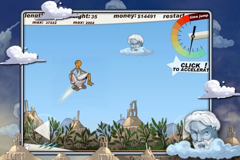 Stickman Fly screenshot 2