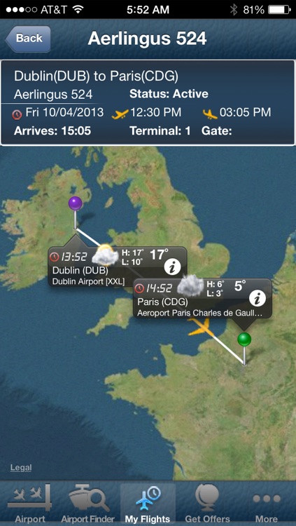 Paris Charles de Gaulle Airport + Flight Tracker