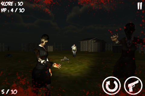 Zombie Attack Shooting Game screenshot 4