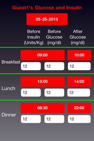 Diabetes Management App screenshot 3