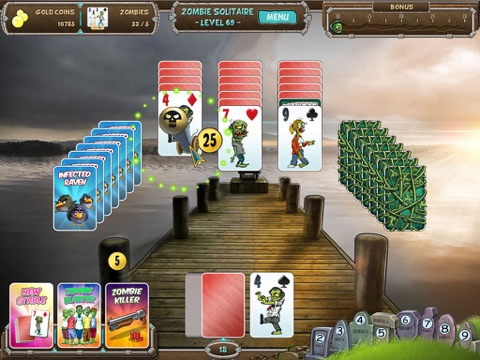 Zombie Solitaire screenshot 4