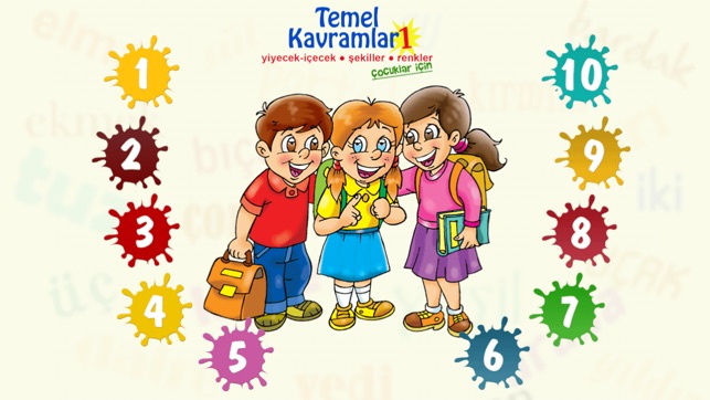 Temel Kavramlar 1 - Çocuklar için eğitici oyun(圖3)-速報App