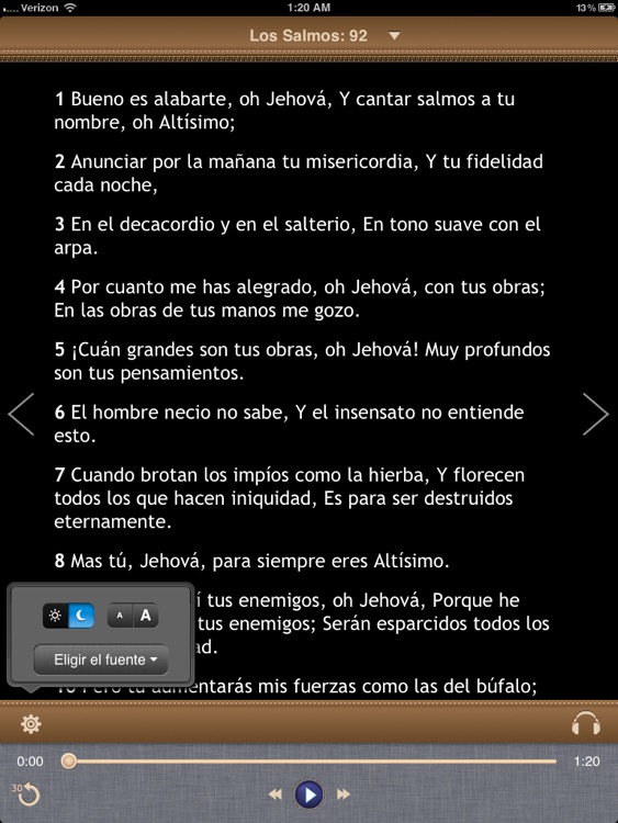 La Biblia Reina Valera para iPad con Audio screenshot-3