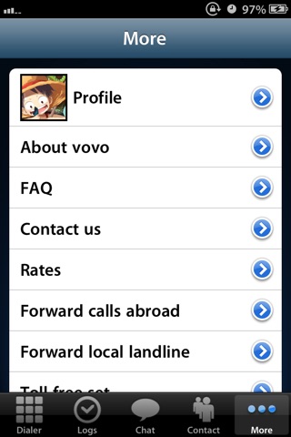 vovo - cheap mobile calls screenshot 3