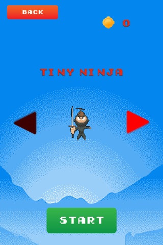 Tiny Ninja Pixel Jump - Climb the impossible tower while dodging shurikens screenshot 3