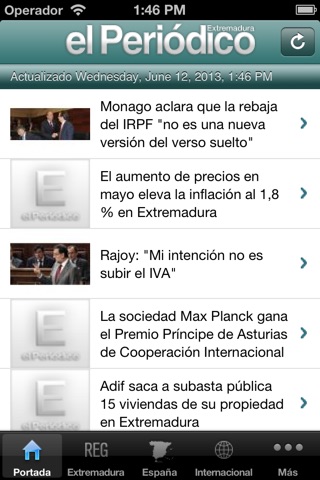 El Periódico Extremadura screenshot 2