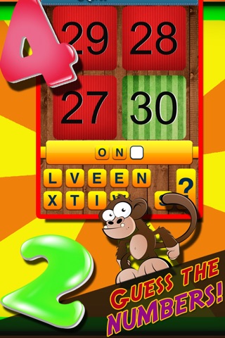 Ace Monkey Mayhem Puzzles Free - Math Numbers Crossword Games screenshot 2