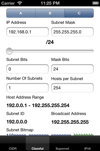 Subnet Calculator Pro screenshot 2