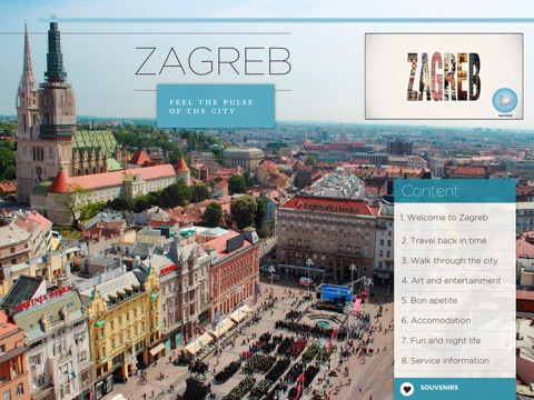 iZagreb screenshot 2