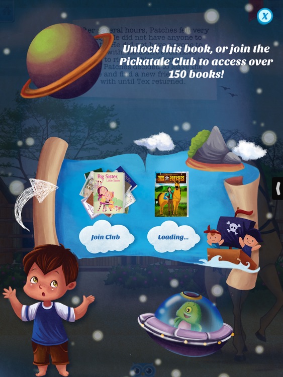 Tex and Patches - Have fun with Pickatale while learning how to read. screenshot-4