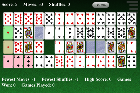 Montana Solitaire! screenshot 2