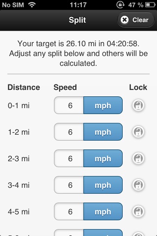 Pace and Split screenshot 3