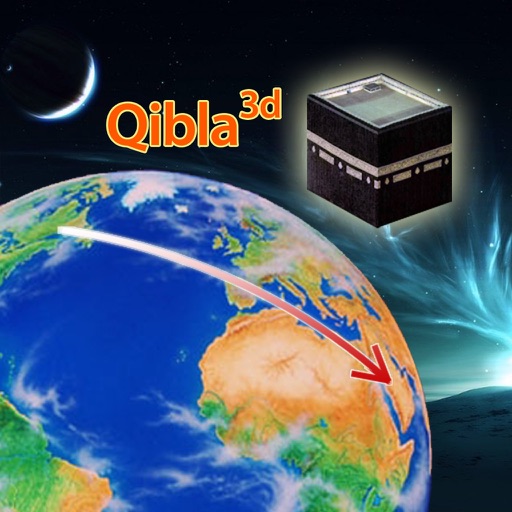 Qibla 3D icon