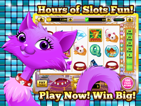 Kitty Cat Slots™ – 無料プレミアムカジノのスロットマシンのゲームのおすすめ画像2