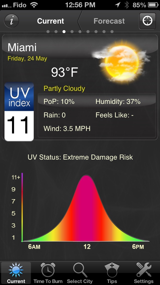 UV US - Weather Forecast, UV index and Alerts screenshot
