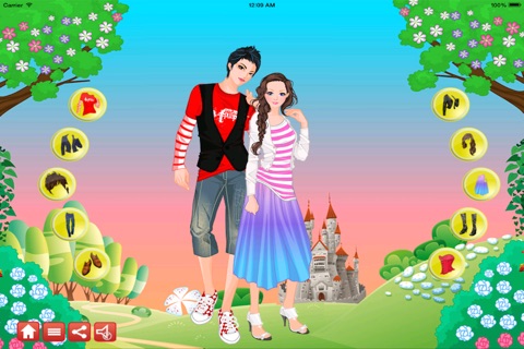 Cute Couple Dress Up screenshot 4