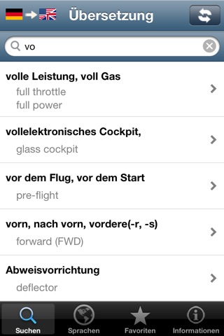 Dictionnaire de l’Aéronautique en 21 langues screenshot 2