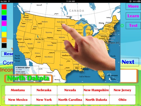 Kids US Map Learn(age 6+) screenshot 3