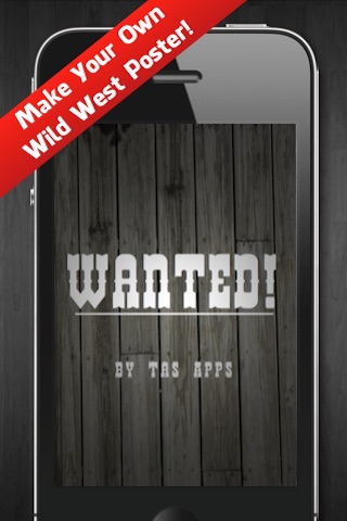 Wanted! - A Whip Cracking Wanted Poster Creator screenshot 4
