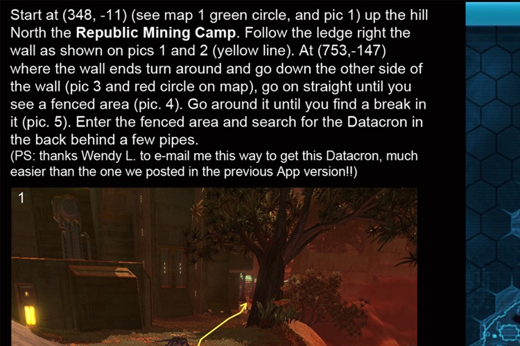 Locations for SWTOR HD screenshot-3