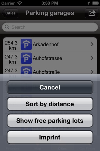 ParkingHQ screenshot 2