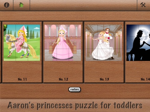 Aaron's princesses puzzle for toddlers screenshot 3
