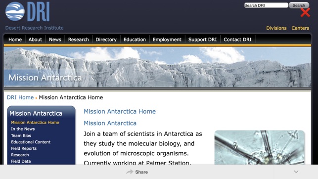 Mission Antarctica