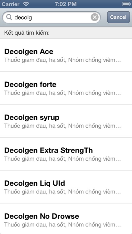 iThuốc PLUS 2.0: danh bạ thuốc - Thuoc Vietnam (iThuoc - Danh ba, list duoc pham, biet duoc, tu dien y hoc Viet Nam - y khoa VN, bac si gia dinh) screenshot-3