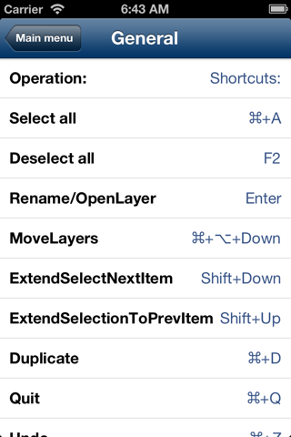 Shortcuts for After Effects screenshot 4