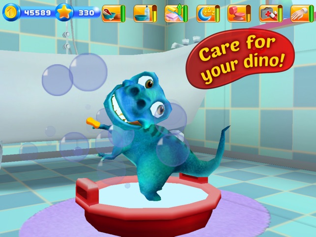 101 Dino Pets 3D FREE - Virtual Pet Dinosaur with Mini Games(圖2)-速報App