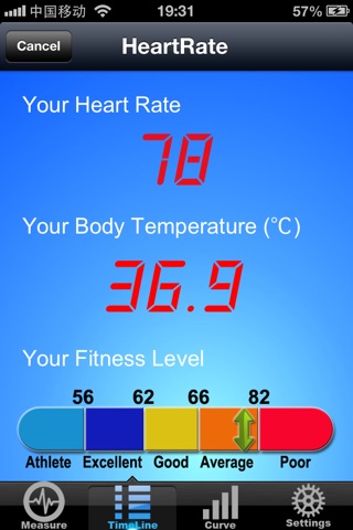 Measure Temperature & Heart Rate screenshot 3