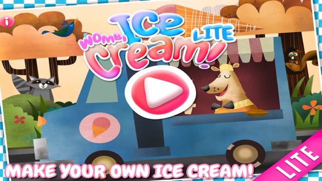 Wombi Ice Cream - Make your own ice cream cone! (LITE)(圖1)-速報App