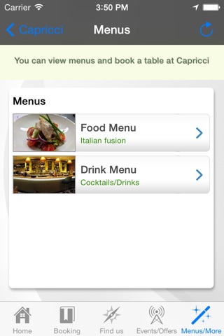Capricci Bar & Grill screenshot 4