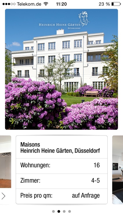 Heinrich Heine Garten Dusseldorf For Iphone By Cadman Gmbh