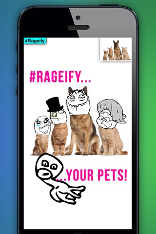 Rageify: A Rage Troll Face Booth with a New Photo Editor & Trollolol Meme Generator for Instagram screenshot 3