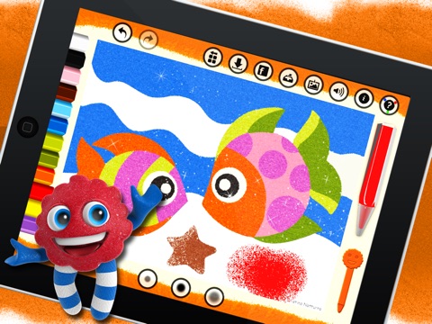 Sabbiarelli HD - Coloring book and pages for kids - easy, fun and creative games for sand art screenshot 3