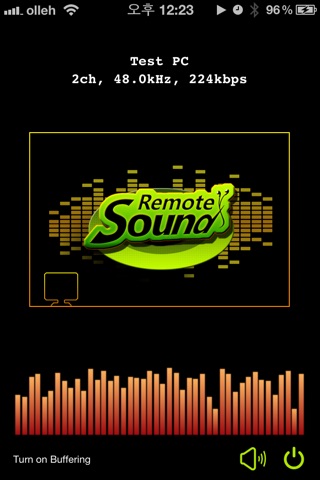 RemoteSound - Using the iOS device as PC Speaker screenshot 3