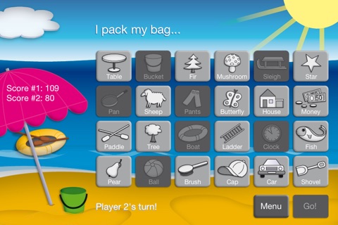 Pack your bag - the game screenshot 2