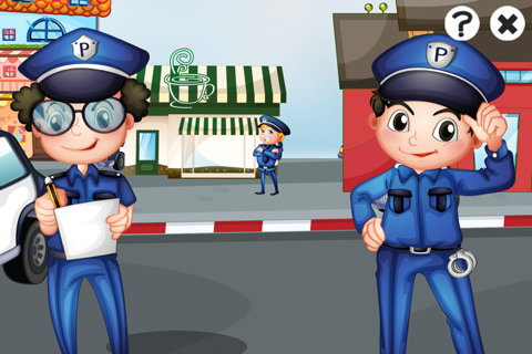 A Police Learning Game for Children screenshot 2