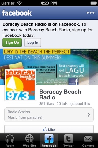 Boracay Beach Radio screenshot 2