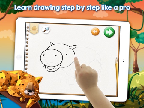 SketchPad Safari - Learn to draw step by step screenshot 3