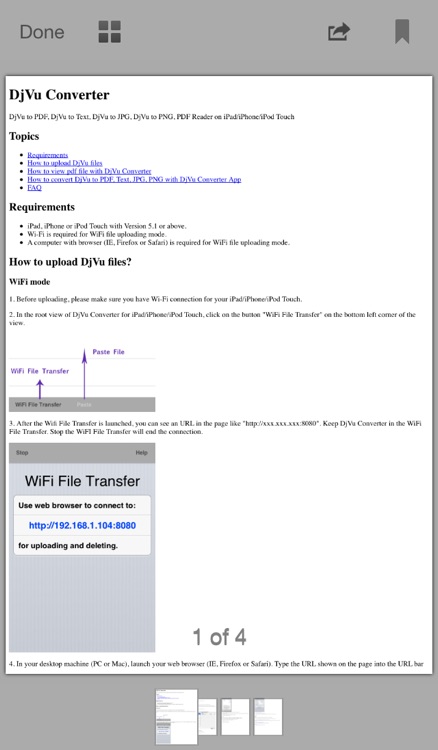 DjVu Converter - Convert DjVu to PDF, Text, JPG, PNG